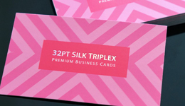 Silk Triplex Cards