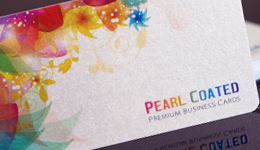 Pearl Coated Cards